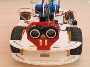 Vraiverse 2-in-1 4WD Smart Robot Kit – Obstacle Avoidance & Human Following