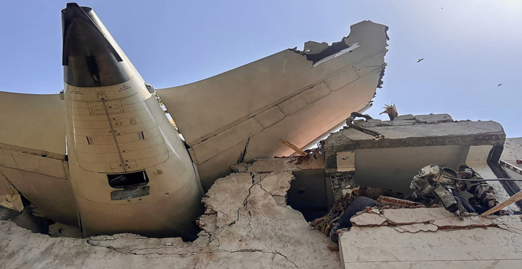 Ahmedabad Plane Crash: Over 200 Dead After Air India Flight AI171 Crashes into Hostel 1 image